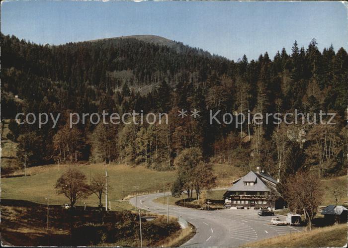 Schoenau Schwarzwald Gasthof Pension Belchen Multen