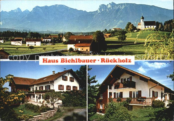 Rueckholz Haus Bichlbauer Kirche Panorama