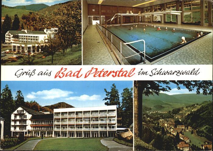 Bad Peterstal-Griesbach Fachkrankenhaus fuer innere Krankheiten Bewegungsbad Pan