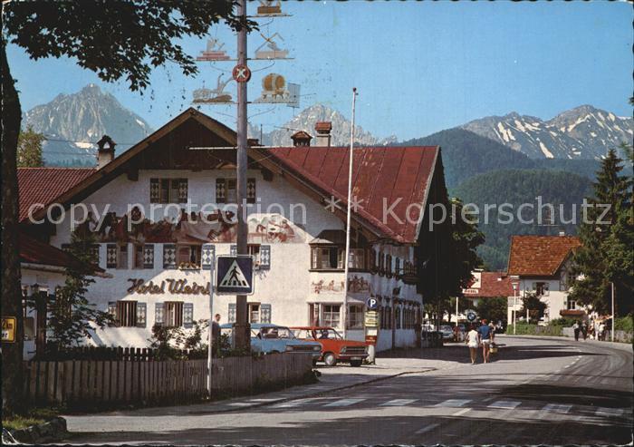 Schwangau mit Gehrenspitze