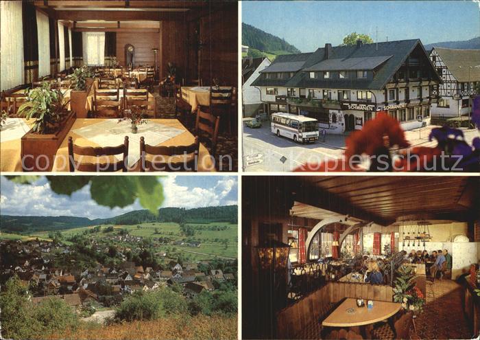 Glatten Freudenstadt Hotel Restaurant Schwanen Gastraeume Panorama