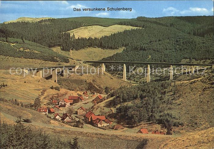 Schulenberg Oberharz Das versunkene Schulenberg im Okerstausee vor Staubeginn 19