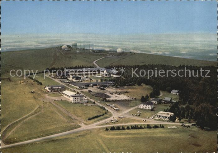 Wasserkuppe Rhoen Fliegeraufnahme