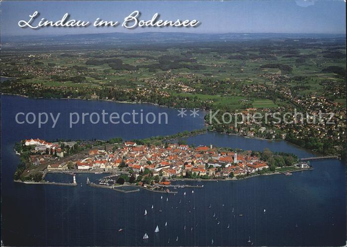 Lindau Bodensee Fliegeraufnahme