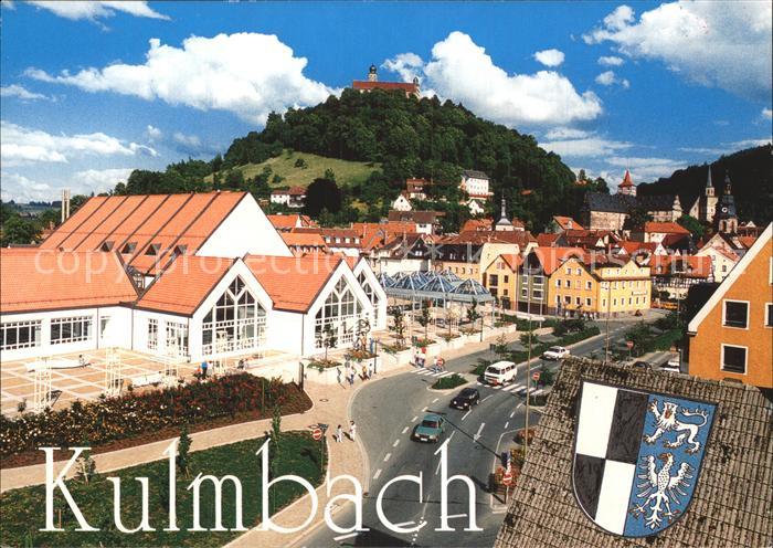 Kulmbach Bayern Teilansicht Plassenburg