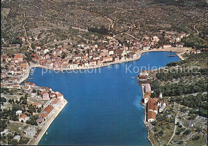 Milna Split Dalmatien Fliegeraufnahme