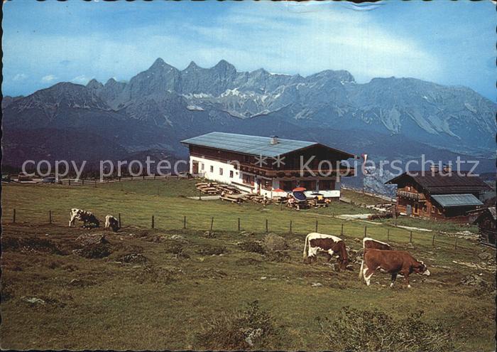 Radstadt Mitterfager Schutzhuette Trinkeralm Radstaetter Tauern