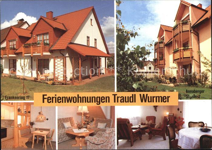 Staffelstein Ferienwohnungen Traudl Wurmer Gaststube Zimmer