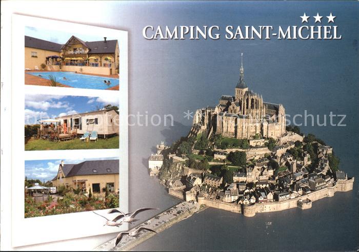 Courtils Camping Saint Michel Chateau Fliegeraufnahme