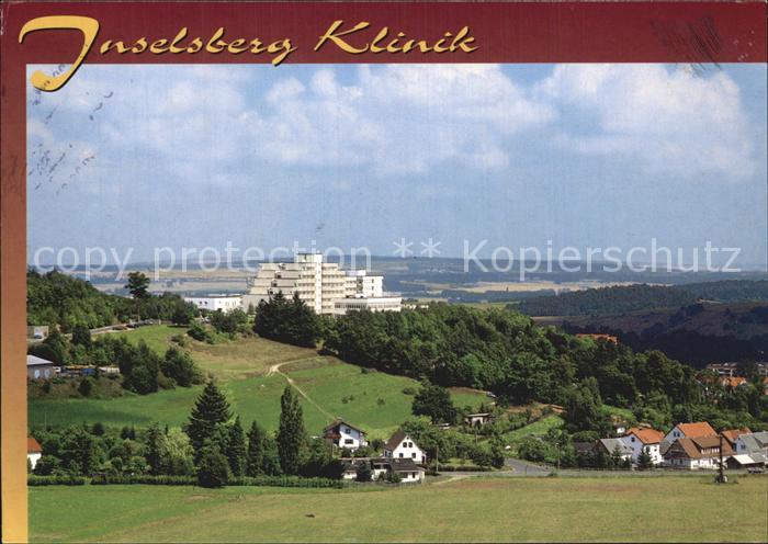 Tabarz Inselsberg Klinik Panorama