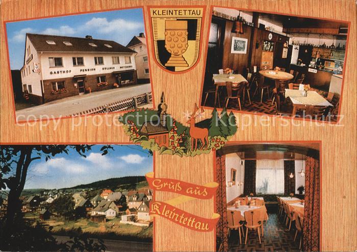 Kleintettau Gasthof Soeller Gaststube Panorama