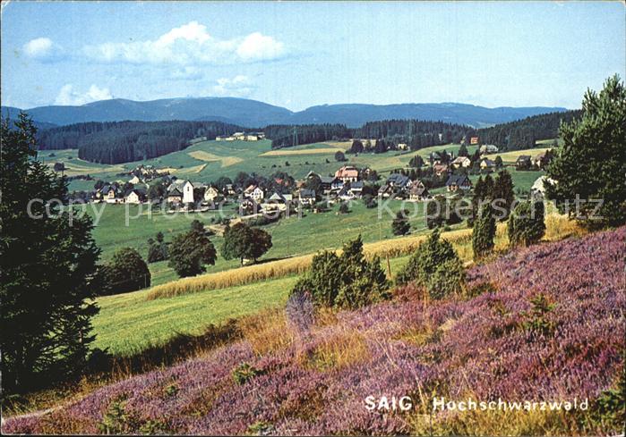 Saig Schwarzwald Hochschwarzwald Panorama