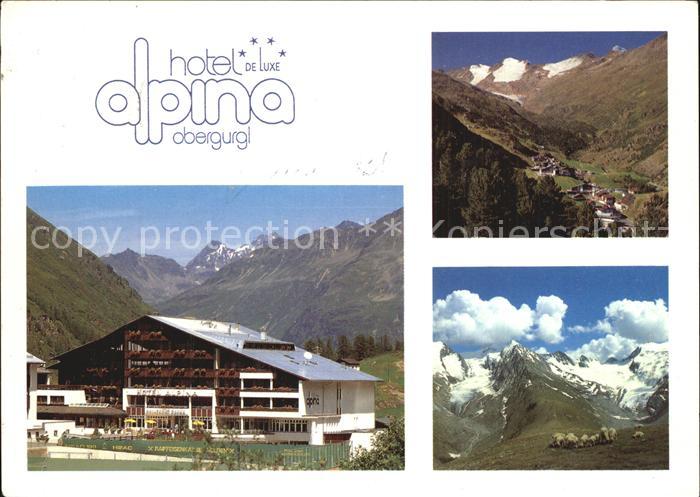Obergurgl Soelden Tirol Hotel Alpina Talblick