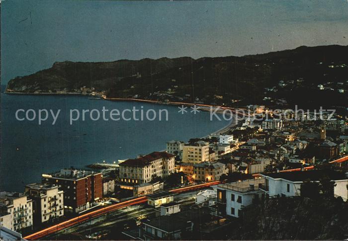 Spotorno Savona Liguria Panorama di notte