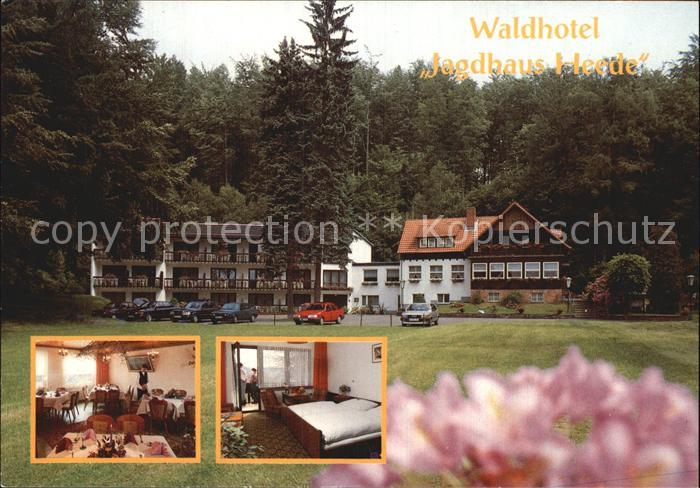 Hann. Muenden Waldhotel Jagdhaus Heede Gastraum Zimmer