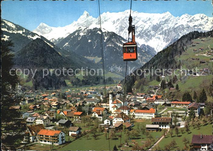 Schruns Vorarlberg Montafoner Hochbahn Zimba Vandanser Steinwand