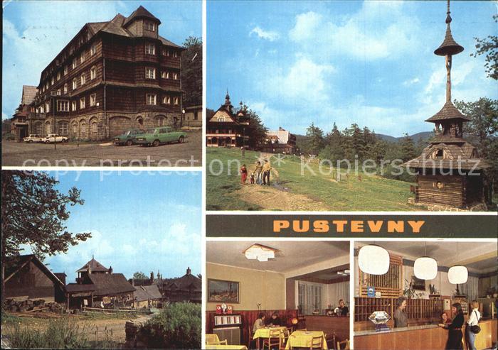 Pustevny Pustewny Hotel Tanecnica Pohled na Pustewny Fojtstvi Kavarna hotelu  Re