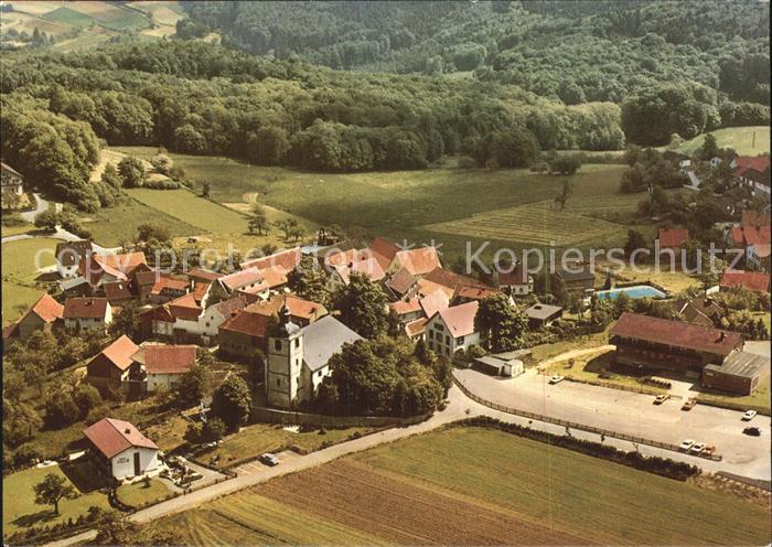Modautal Ev Pfarrkirche Neunkirchen Fliegeraufnahme