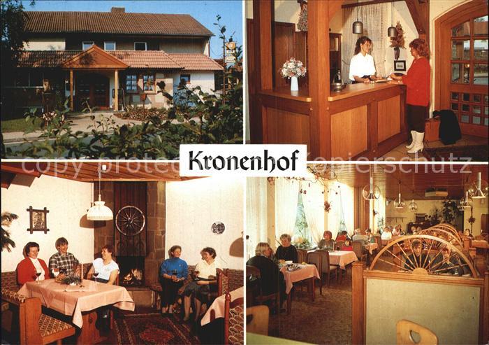 Oedelsheim Hotel Zum Kronenhof Reception Gastraeume