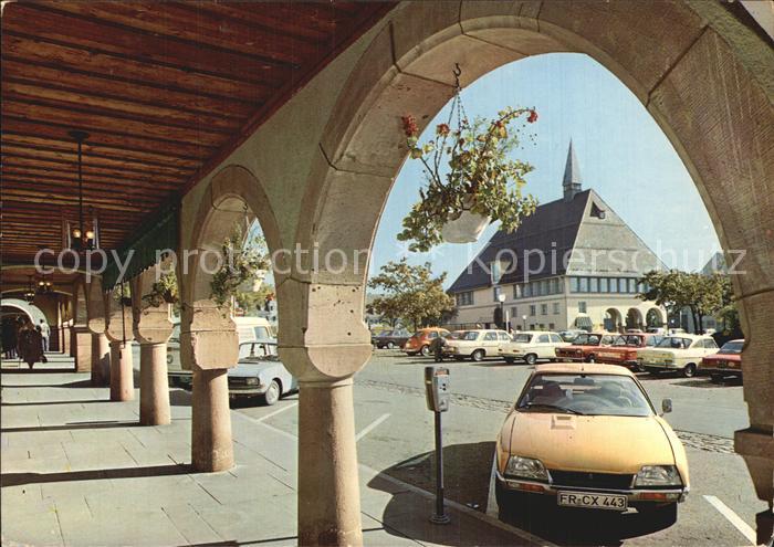 FREUDENSTADT BW Arkaden am Marktplatz