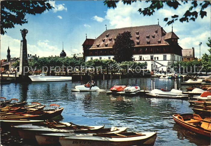 Konstanz Bodensee Gondelhafen und Konzil