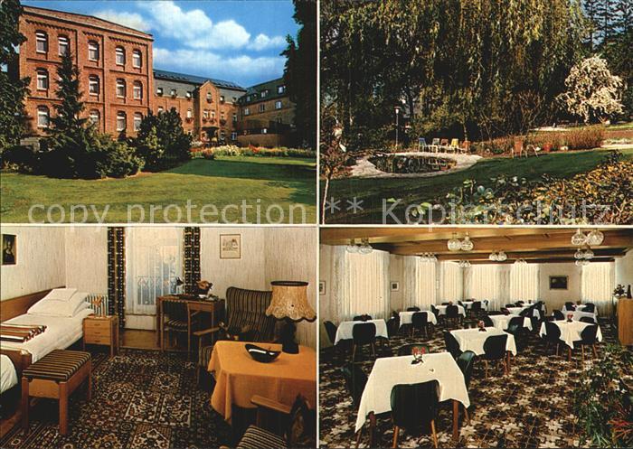 Arenberg Koblenz Kneipp Sanatorium Marianum Park Zimmer Speisesaal
