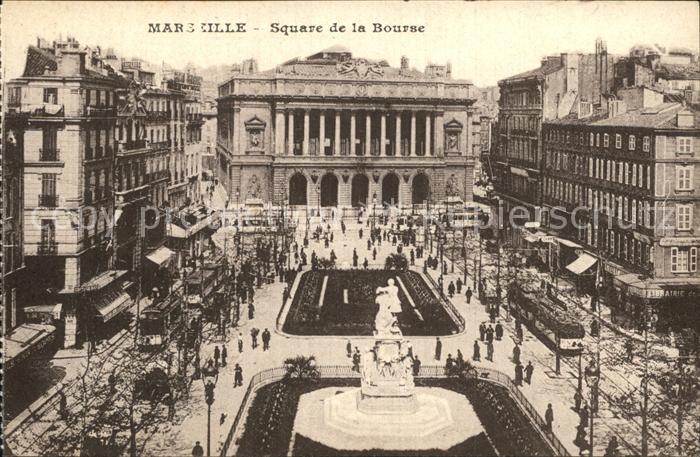 Marseille Bouches-du-Rhone Square del Bourse