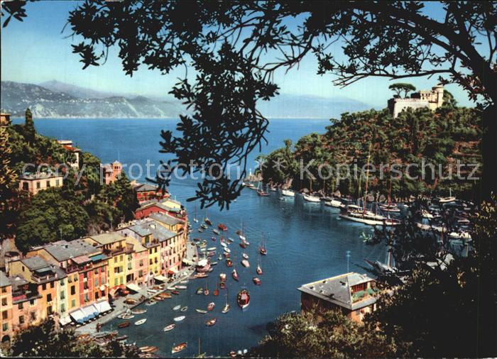 Portofino Liguria Hafenpartie