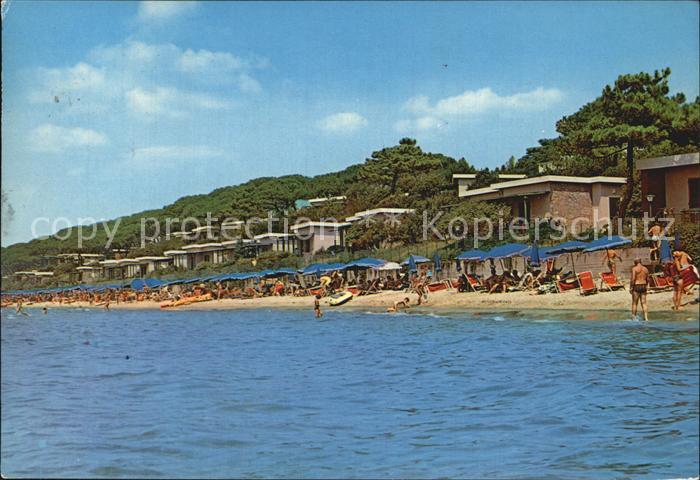 Follonica Strand vom Dorf Sonnengolf