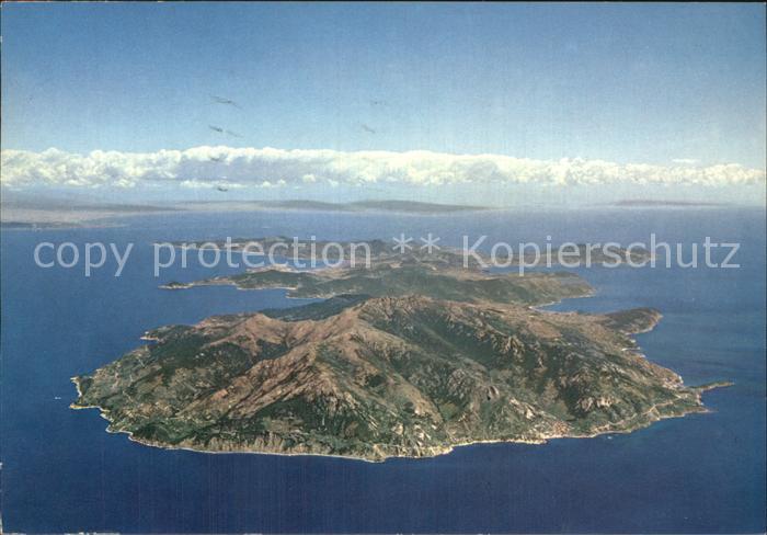 Isola d Elba Fliegeraufnahme