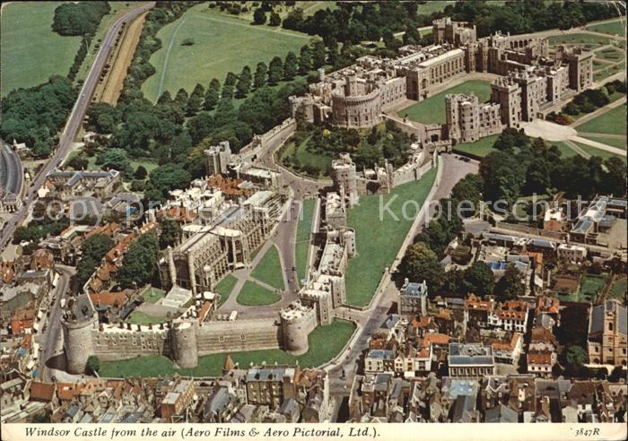 Windsor Castle Fliegeraufnahme