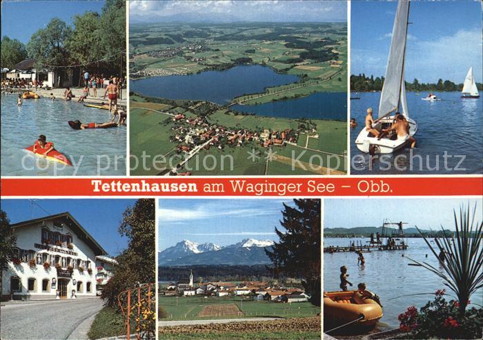 Tettenhausen Fliegeraufnahme mit Waginger-See