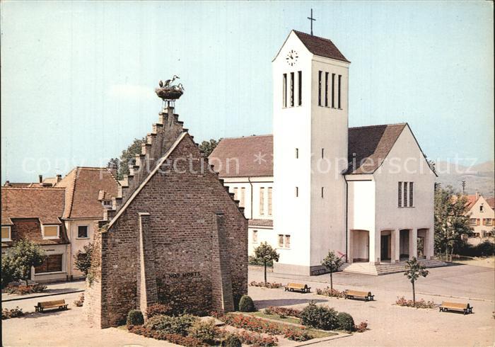 Ostheim Haut Rhin Elsass Eglises