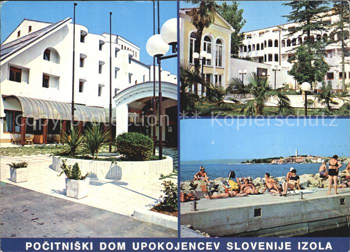 Jugoslawien Yugoslavie Seebruecke Gebaeude