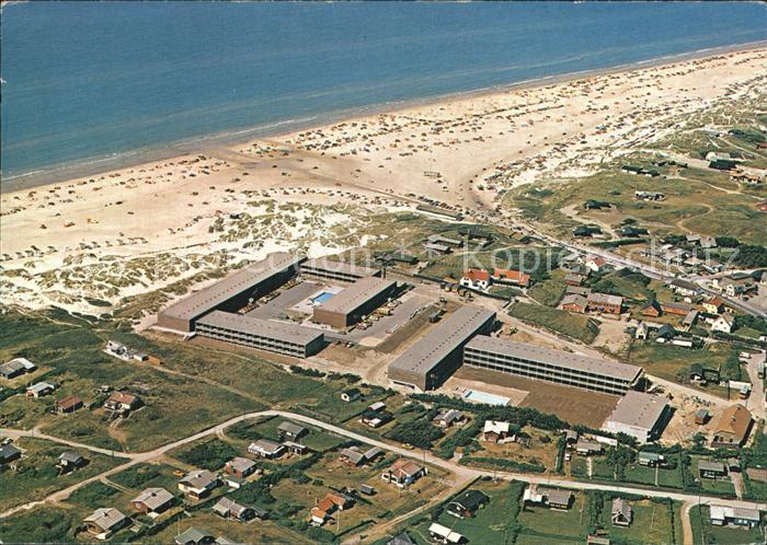 Blokhus Fliegeraufnahme Hotel mit Strand