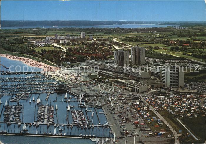 KIEL  CITY Fliegeraufnahme Schilksee Hafen