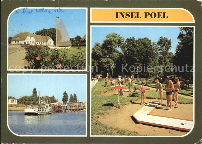 Poel Insel Kirchdorf Timmendorf Schwarzer-Busch Minigolf