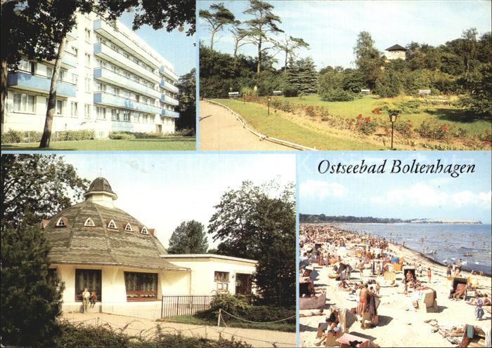 Boltenhagen Ostseebad Strand Kurgarten Erholungsheim John Brinkmann