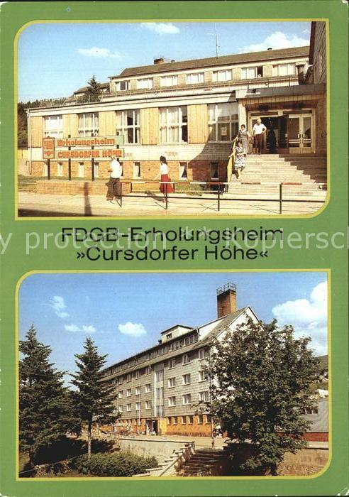 Cursdorf Erholungsheim Cursdorfer Hoehe