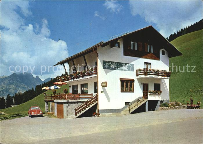 Nessleg Schroecken Vorarlberg Cafe Pension Alpenblick