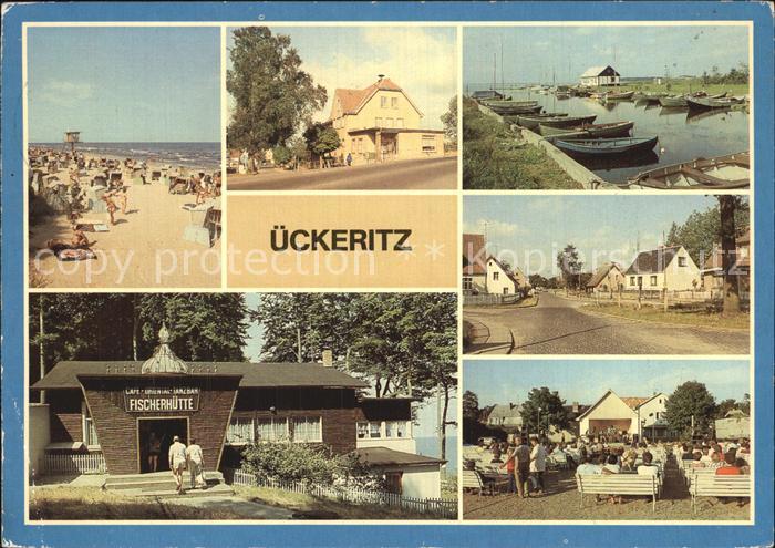 ueckeritz Usedom Strand RatsCafe Bootshafen