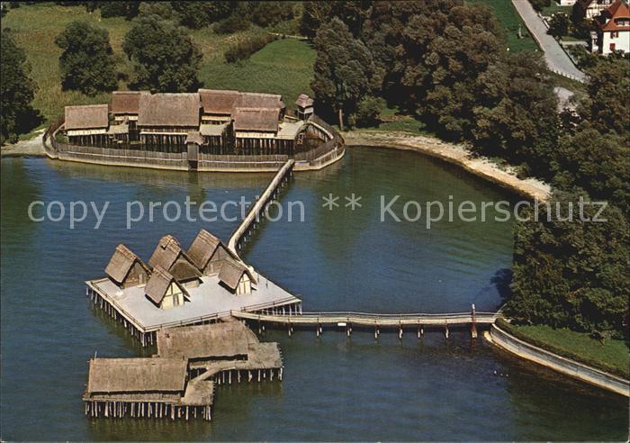 Unteruhldingen Fliegeraufnahme Pfahldoerfer