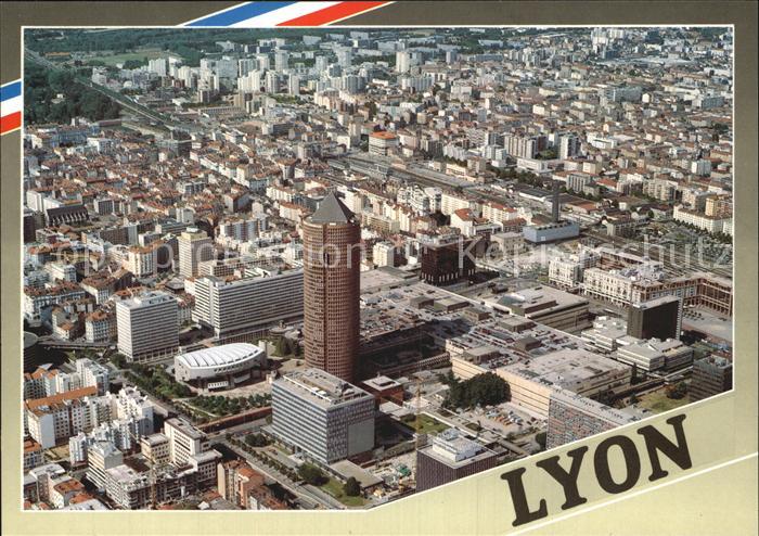 Lyon France Fliegeraufnahme