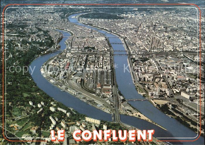 Lyon France Fliegeraufnahme