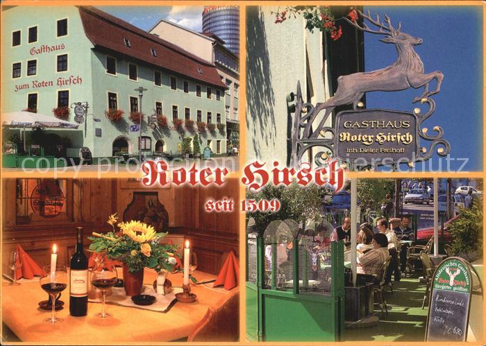 Jena Thueringen Gasthaus Roter Hirsch