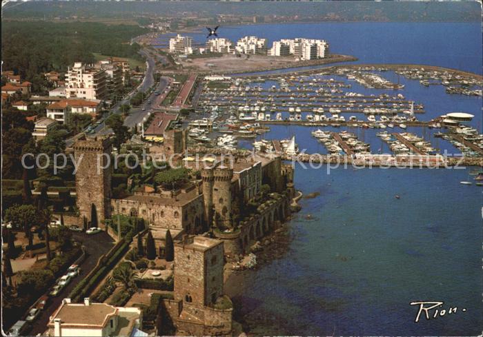 Napoule Plage La Fliegeraufnahme