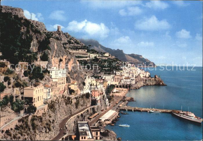 Amalfi Hafen Panorama