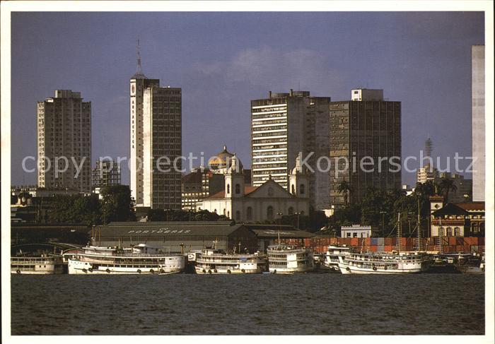 Manaus Hafen und Theater