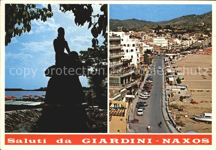 Giardini Naxos Die kleine Sirene und Seepromenade
