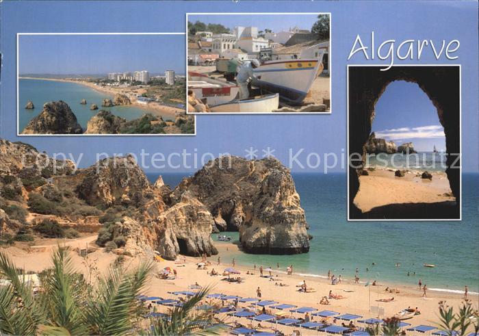 Alvor Strand Bucht Teilansicht